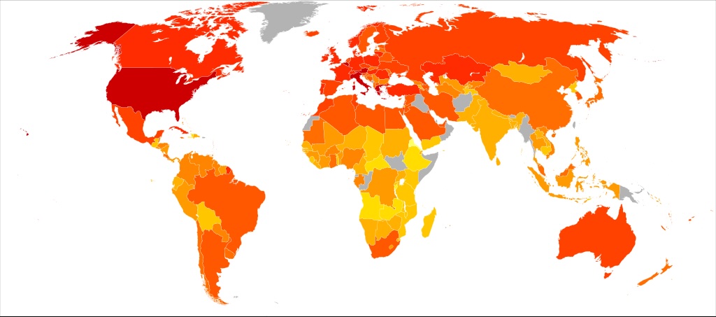 world by calories